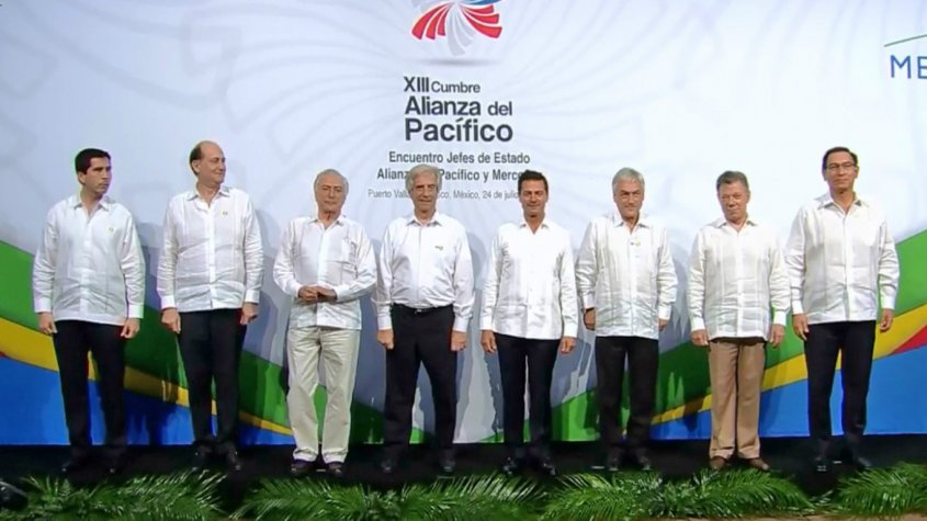 Mercosur busca avanzar en un TLC con la Alianza Pac&iacute;fico y en el FA ya miran de reojo