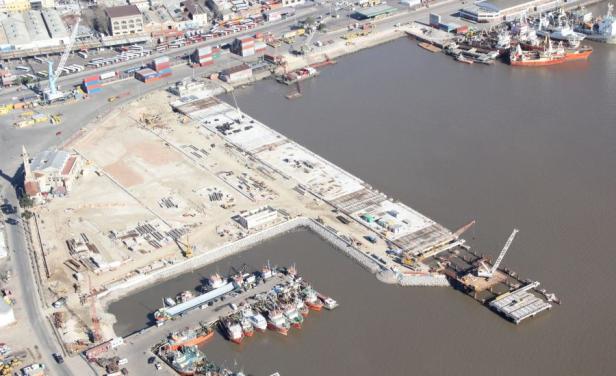 Finalmente hoy se inaugura el Muelle C en el puerto de Montevideo