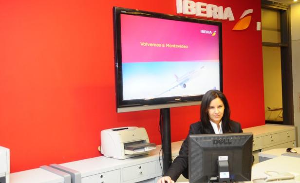 Hoy Iberia vuelve a hacer la ruta Uruguay-Espa&ntilde;a